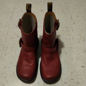 Dr Martens Gayle Bootie for Women, Red, NWOT